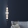 Suspended LED lamp EUPHORIA, SMD, 20x20x135 cm