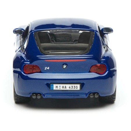 BBURAGO BMW Z4 M COUPE, DIE-CAST, 1:32, Blue color-2