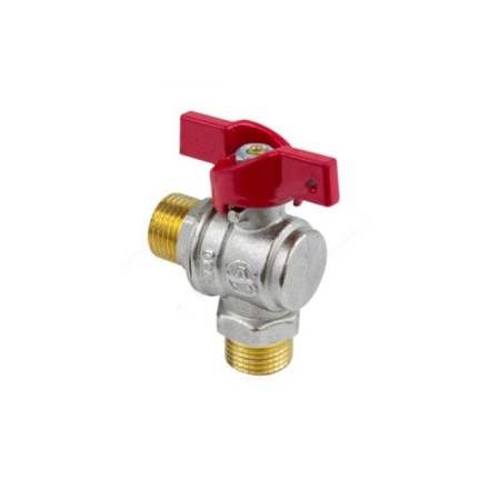 Balloon Aquasfera Euro 1010-01, 1/2 ", PN 40, external/external thread, corner, butterfly-1