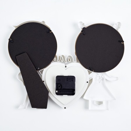 Clock-desktop photo frame "Love" 33 x 25 cm, smooth move, photo D-13.5 cm, D-13 cm watches-2
