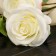 Artificial flowers "bush rose" 67 cm, white