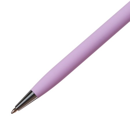 Switching handle, 0.7 mm, BrunovisConti Palermo, Blue rod, metal case Soft Touch Lilac, in case-2