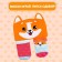 Clothes for navel "Cute Corgi", socks 2 pairs