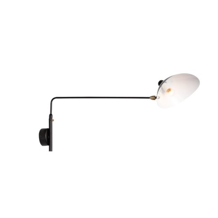 Sconces st. SL305.401.01. SPRUZZO. 1x60 watts, e27, 18x40 cm, black color-14