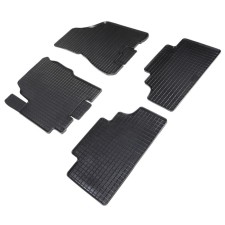 Rubber rugs ’grid’ for Kia Sportage II, 2004-2010