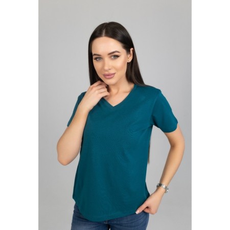 Jumper female ise, size 46 cm, emerald color-2