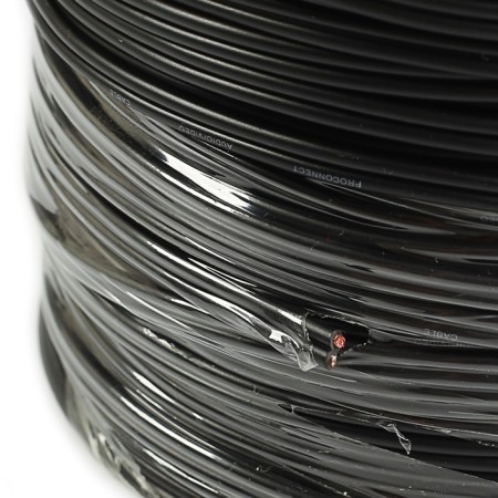 ProConnect cable SHGES, 2 veins, flat, 100 m, black, 01-6001-6-1
