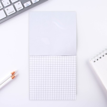 Notepad 10x10 cm, 16 liters “February 23. Classic »Mix-3