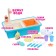 Game set "Sink" with a set of dishes, water from the crane runs