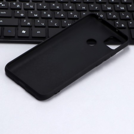 Innovation cover, for Xiaomi Redmi 9c, silicone, matte, black-2