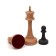 Chess is tournament, wooden board50 x 50 cm, King H-10.5 cm, pawn H-5.2 cm