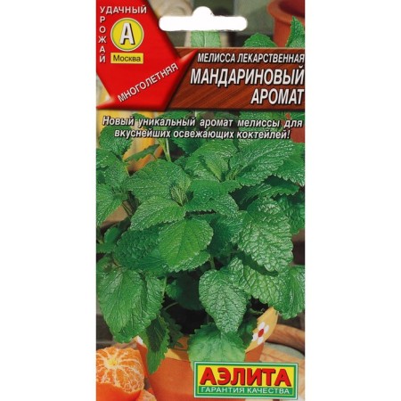 Melissa seeds "Mandarin aroma", c/n, 5 pcs