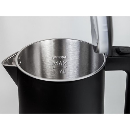 Electric kettle Goodhelper KPS-189C, plastic, Metal flask, 1.7 l, 1800 watts, black-6
