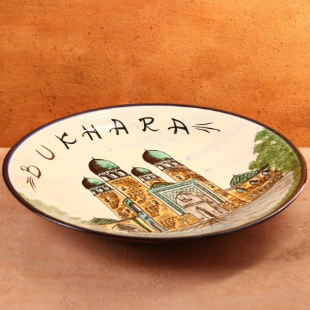 Largan Rishtan ceramics "Bukhara City", 42 cm-2