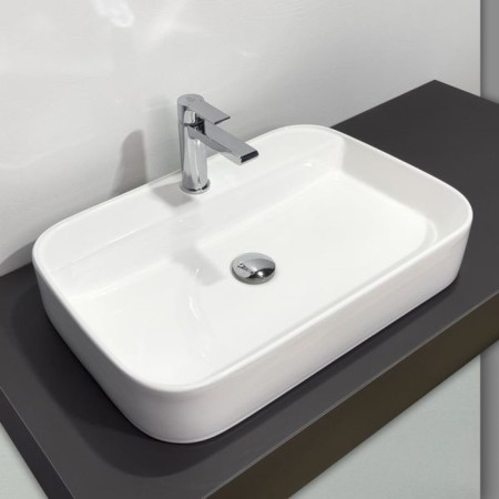 Comforty 78574-60 liner shell, rectangular, white color, 60 cm-2