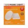 Patch LED lamp, 105x35 mm, 12 W, 1080 lm, 6500 K, quad.