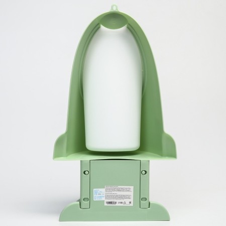 Pissue pot, "rocket", green color-4