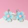 Earrings Assorted "flowers" childhood, color mix