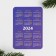 Pocket calendar "Happy New Year", 7 x 10 cm