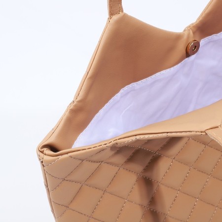 Bag Female Tout on Magnet, Beige Color-4