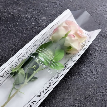 Packet stake, for flowers, black, 14*40cm-1