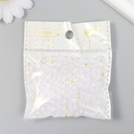Beads for creativity plastic "Balls Transparent" set of 20 g 0.6x0.6x0.6 cm-2