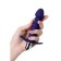 Anal vibrator Todo byfa Condal, moisture resistant, silicone, purple color, 14 cm, d = 2.9 cm