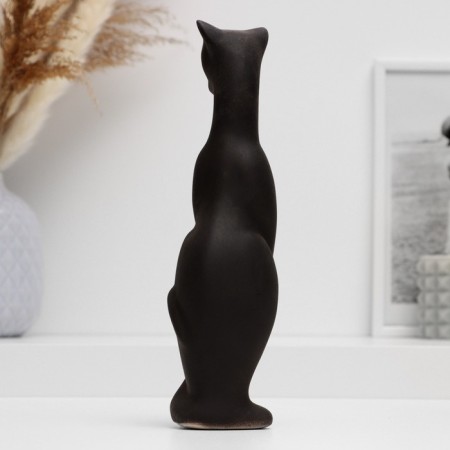 The figure "cat stands" black, 21cm-5