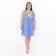 Night shirt female, blue color, size 46
