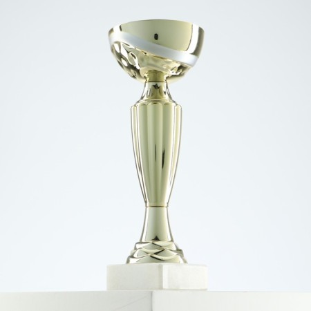 Cup 106, award figure, gold, a stone, 18.8 x 7 x 5 cm.-2