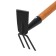 Motyga combined, blade 8 cm, wooden stalk 94 cm, "Flora premium"