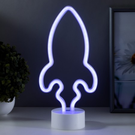 Spinker "Rocket" LED from 3AA batteries (not in the kit) 14.5x8.5x26.8 cm Risalux-1