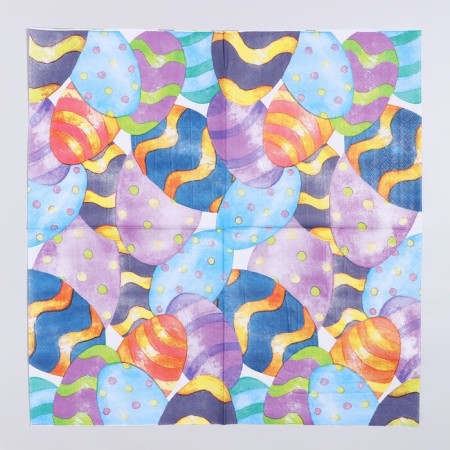 Paper napkins "Easter testicles", 33x33 cm, set 20 pcs-1