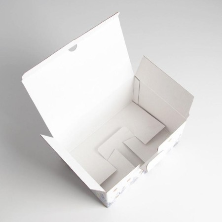 Folding box "Let it Snow", 22 x 15 x 10 cm, new year-7