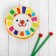 Musical toy "Drum", with a pattern, Mix color, paper membrane