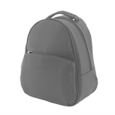 Women's backpack (B2834-05140) genuine leather, gray, 1x240x23 cm