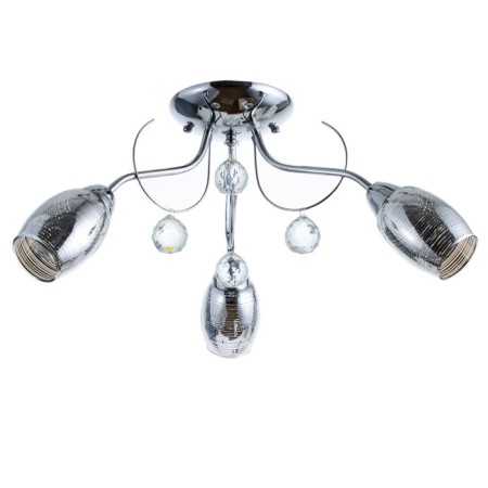 Chandelier 120207/3 CR chrome 3x40W E14 55x55x26cm