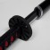 Souvenir weapon "Katana Tanzi" 102 cm, black, polystyrene foam