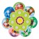 Puzzle. Training circle with Velcro "Who lives where and who eats what?"