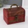 Casket wood chest "Blooming bamboo" 8.5x11.8x8.5 cm