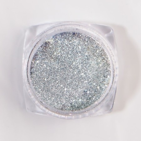 Sparkles for decor, reflective, large, silver color-6
