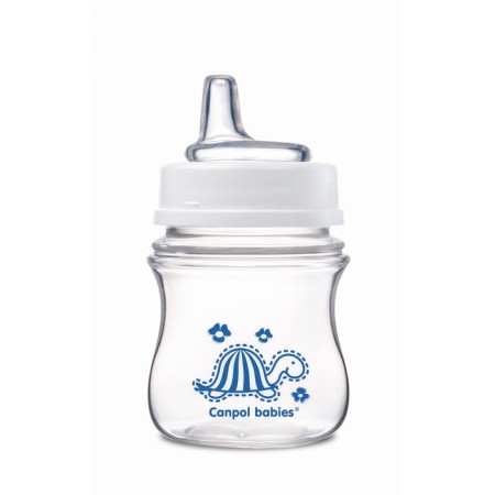 A bottle of feeding pp easystart anti -broller, wide throat, 120 ml, from 3 months, color mix-3
