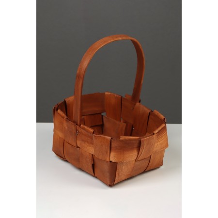 Wicker basket 23 x 16 x 8 cm, handle h = 12 cm, natural-2