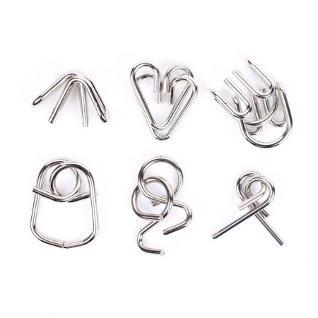 Metal puzzle “Riddles of ancient Rus'”, a set of 6 pcs.-3