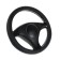Torso steering wheel, polyurethane, size 38 cm, black
