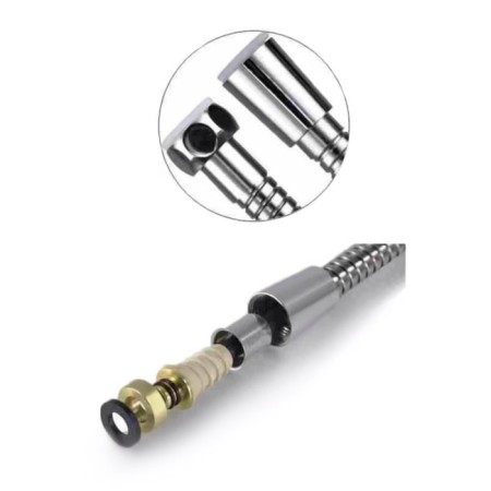 Showing hose TIM C-M200-2 Lux, 200-240 cm, double locks (360 ° Free rotation), 1/2 "-1