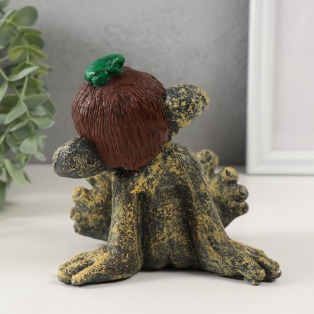 Figure "Little Garden Trollchikha" 12 x 10 x 12 cm-3