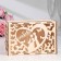 Wedding Bank "Love", wood, assembly, 24x10x16 cm