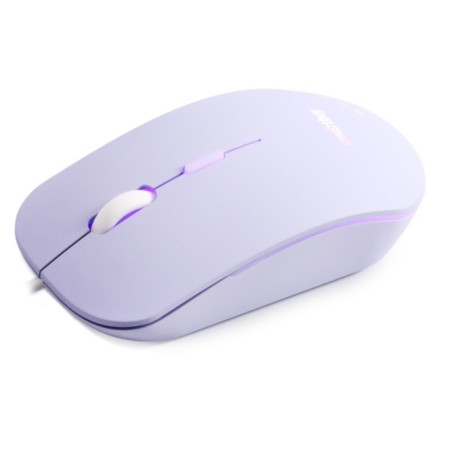 Mouse Smartbuy 288, game, wired, optical, soundless, backlight, 2400 dpi, USB, purple.