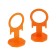 LOM tile leveling system, clamping ring 1.5 mm (400 pcs.), Bucket 3 liters